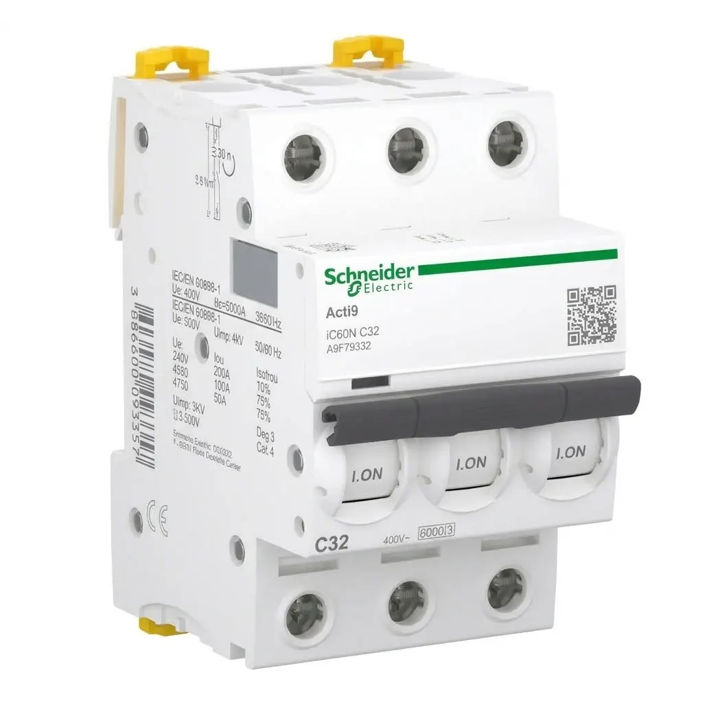 Acti 9 iC60N 3 Pole