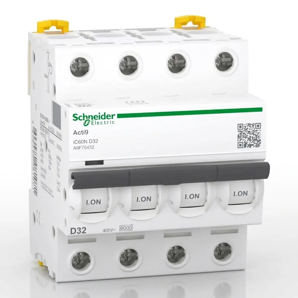 Acti 9 iC60N 4 Pole